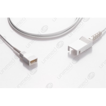 Reusable SpO2 Adapter, BCI DB9, extension cable, 2.2 m