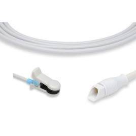 Czujnik SPO2 wielokrotnego użytku - klips na ucho, typu Novametrix Oxysnap, długość 1.1 m.