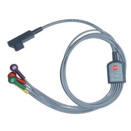 Kabel EKG do defibrylatora Lifepak, komplet 6 odprowadzeń przedsercowych do kabla 10-odprowadzeniowego, oryginalny