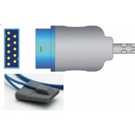 Reusable SPO2 Sensor, type Datex S/5, Pediatric Soft, Silicone, 3m