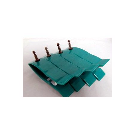 Adult limb clamps/AHA, all clamps in green