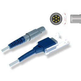 Reusable SpO2 Adapter, Medlab Vitro, witch Redel 7 PIN / DB9, tech BCI 2.2 m