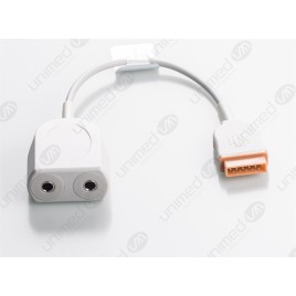 Kabel - adapter do czujnika temperatury YSI 400 do monitorów GE, dł. 0.3 m