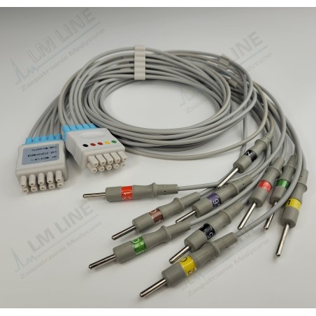 GE Multi-link Compatible ECG 10 Lead Wires, Needle End