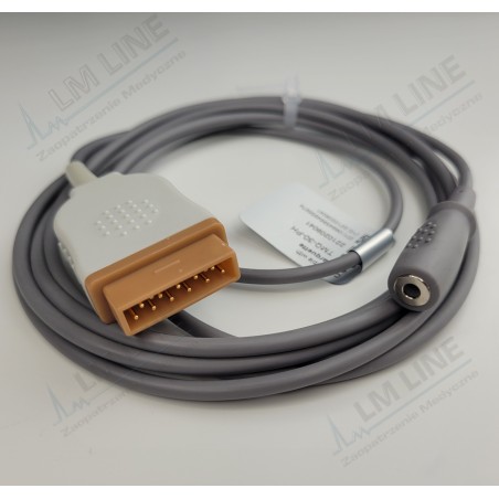 Kabel do czujników temperatury jednorazowych typu Philips, dł. 3.0 m.