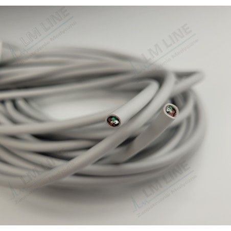Kabel EKG 5-żyłowy, z ekranem, izolowany, 1 mb
