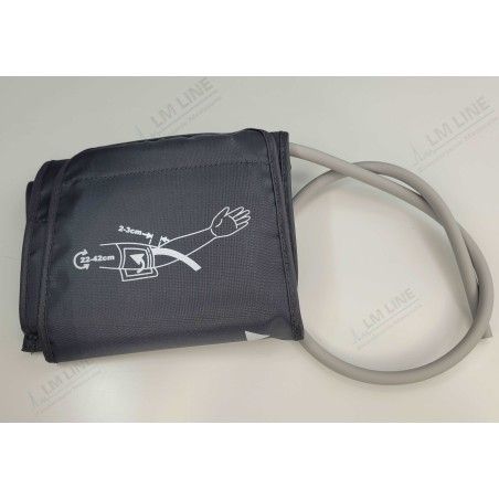 Reusable NIBP Cuff with buckle, single tube, big size: 22-42 cm (without connector)