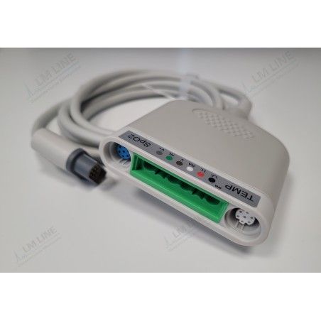 Kabel zbiorczy typu Draeger MultiMed Plus OR (do stosowania na bloku operacyjnym), odpowiednik MS20094, do kardiomonitorów...