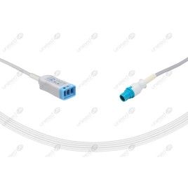 Wielorazowy kabel EKG - główny, 3 odpr, wtyk 7 pin, typu Siemens.