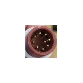 Wielorazowy czujnik SpO2 do kardiomonitorów Biolight, klips na palec dla dorosłych, podłączany bezpośrednio, wtyk okrągły 9...