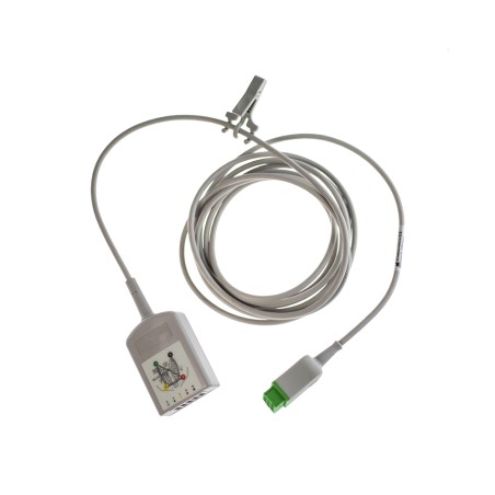 Kabel główny EKG 3/5 odprowadzeń z filtrem ESU, kolorystyka IEC, dł. 3,6m