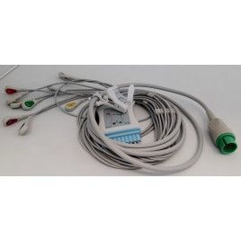 ECG Cable, Spacelabs, 10 Leads, Snap, IEC