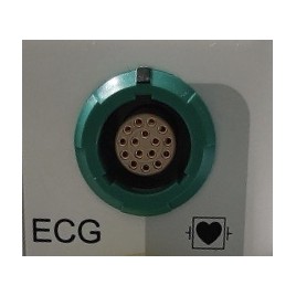 Wielorazowy kabel EKG - kompletny, 5 odprowadzeniowy, wtyk16 pin, typu SIEMENS, klamra.