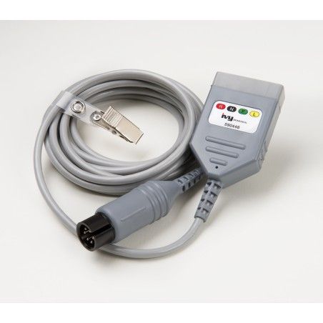 Wielorazowy kabel główny EKG do IVY 7800, dł. 10", nowy PN 590478