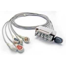 5- lead ECG Telemetry Cable, SNAP, Philips / HP Medical 0,9m