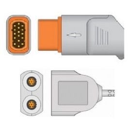 Kabel IBP konwerter na 2 kable do kardiomonitorów Siemens/Drager Infinity - odpowiednik 5592147