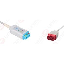 Wielorazowy kabel główny do BIONET/ECONET Compact 9, na 3 odprowadzenia typu DIN, kolor IEC