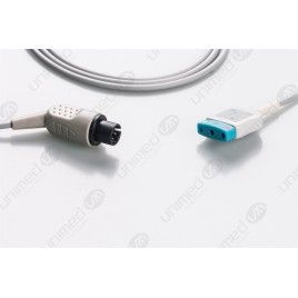 Reusable ECG Trunk Cable, 3 Leads, 6 Pin Plug, Type AAMI