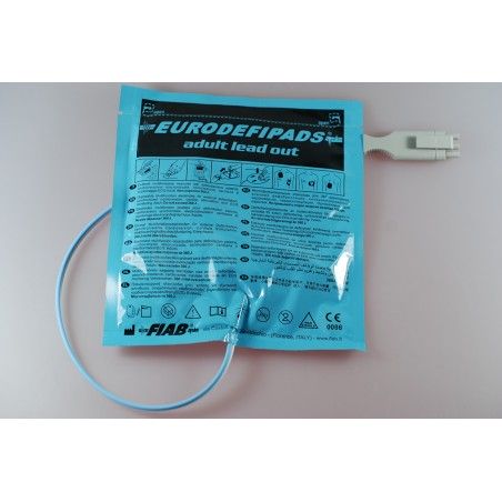 Elektroda jednorazowa do defibrylatorów Emtel (dla dorosłych) waga pacjenta od 25 kg z wypuszczonym przewodem, 1 opak.(szt)...