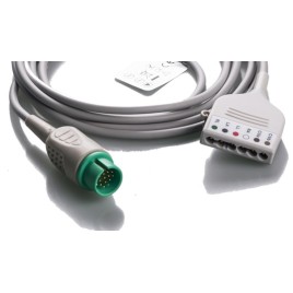 Reusable ECG Trunk Cable, Type Spacelabs, 3/5/6 Leads