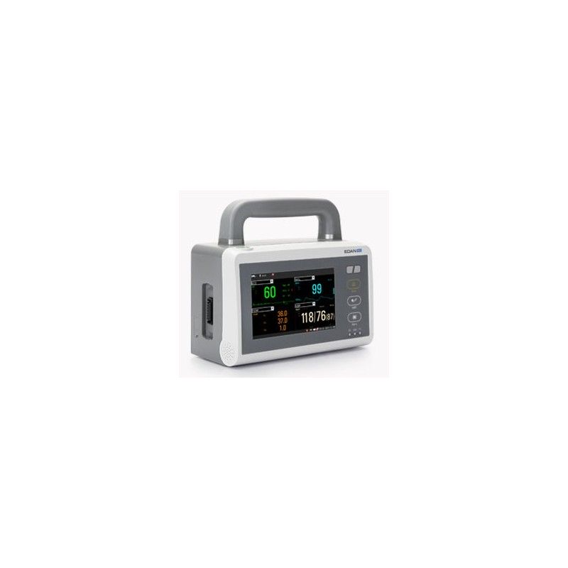 Kardiomonitor EDAN z kolorowym wyświetlaczem wysokiej rozdzielczości LCD TFT iM20 5 cala. Monitor transportowy , mogący...