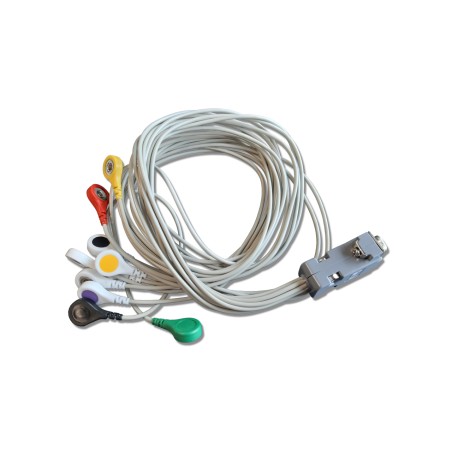 Kabel ASPEL KRH-712-10 CAB - przeznaczony do współpracy z rejestratorami ASPEL. Kabel 10-elektrodowy, zatrzask. Do modeli:...