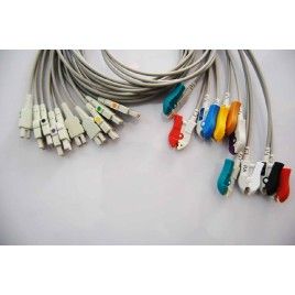 GE Mac Compatible ECG 10 Lead Wires, Grabber End