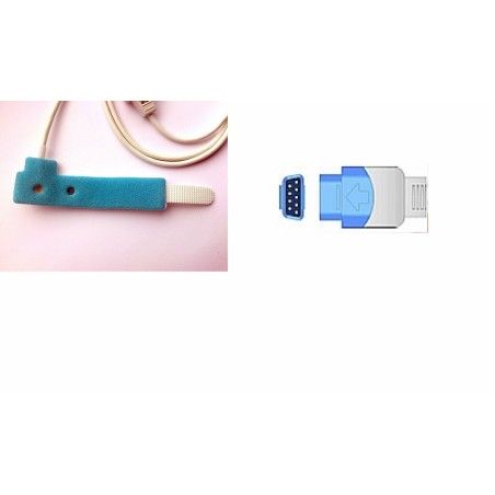 GE TruSignal Compatibile Disposable SpO2 Sensor, neonte, Adult, Non-adhesive, foam