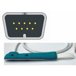 Nihon Kohden Compatibile Disposable SpO2 Sensor, neonate, Adult, Non-adhesive