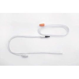 Stetoskop przełykowy z czujnikiem temperatury, dla dorosłych, śr. 18FR, 1 szt., jednorazowy.