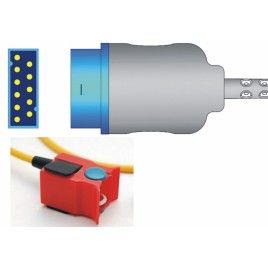 Reusable SPO2 Sensor, type GE Datex Ohmeda, Pediatric Finger Clip, 3m