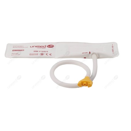 Disposable NIBP TPU Cuff with BP55 Connector, Single Tube, Neonate 4-8cm