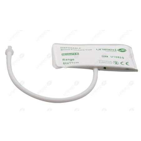 Disposable NIBP TPU Cuff without Connector, Single Tube, Neonate 6-11cm,