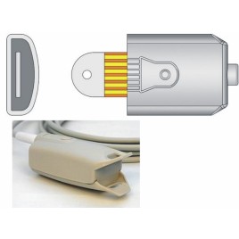 Czujnik SPO2 wielokrotnego użytku - klips na palec, dla dorosłych, typu M tech, nowa wersja, długość 1.1 m.