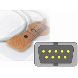 Nellcor Compatibile Disposable SpO2 Sensor, Adhesive Textile, pediatric