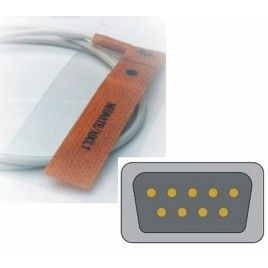 Nonin Compatibile Disposable SpO2 Sensor Adhesive Textile - 6000CN/7000N, neonate, Adult